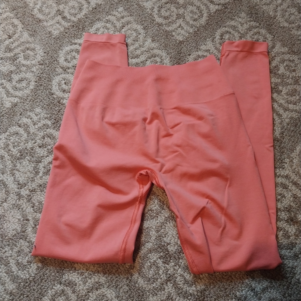 Alphalete Pixel Pink Leggings Size Small